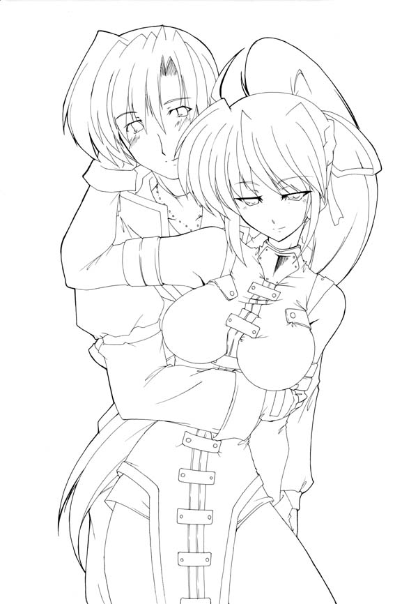 signum and vice granscenic (lyrical nanoha and 1 more) drawn by 45acp