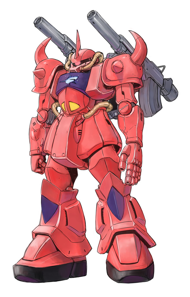 gouf (gundam and 1 more) drawn by saitani_umetarou