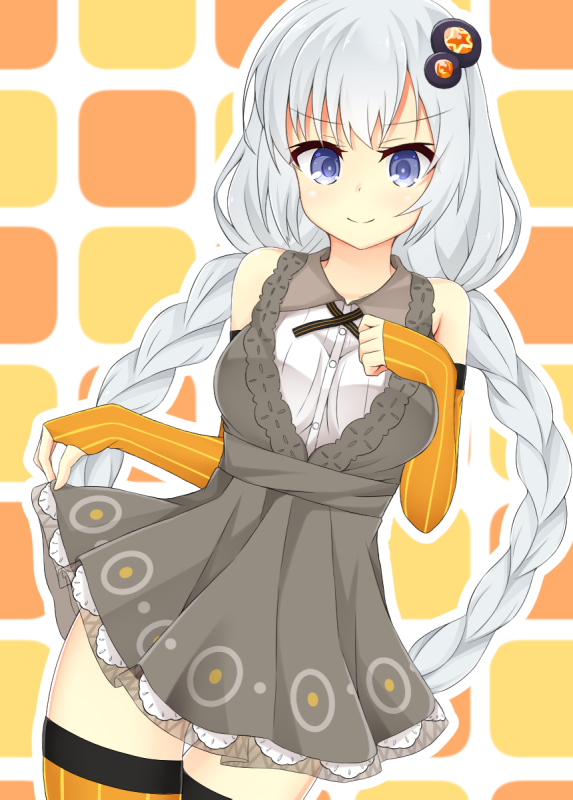 kizuna akari (vocaloid and 1 more) drawn by aatsu