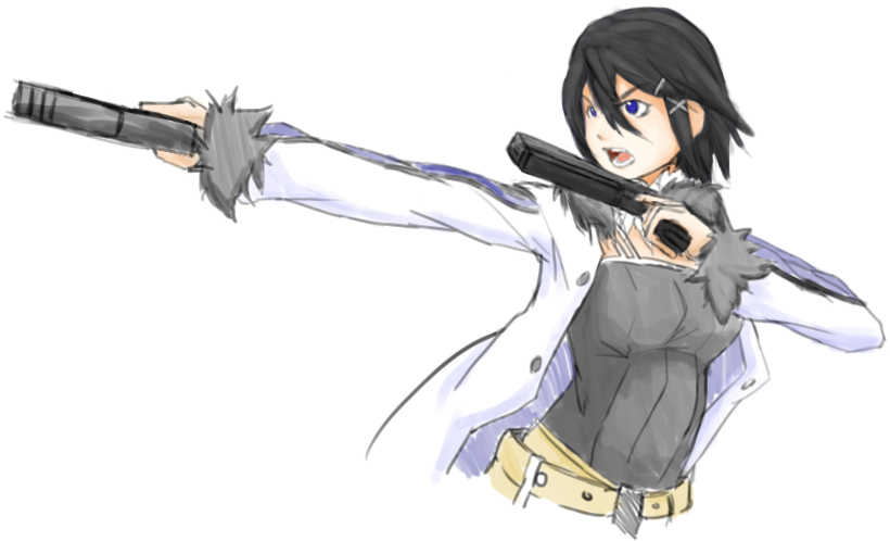 asagiri asagi (disgaea and 1 more) drawn by pandaga