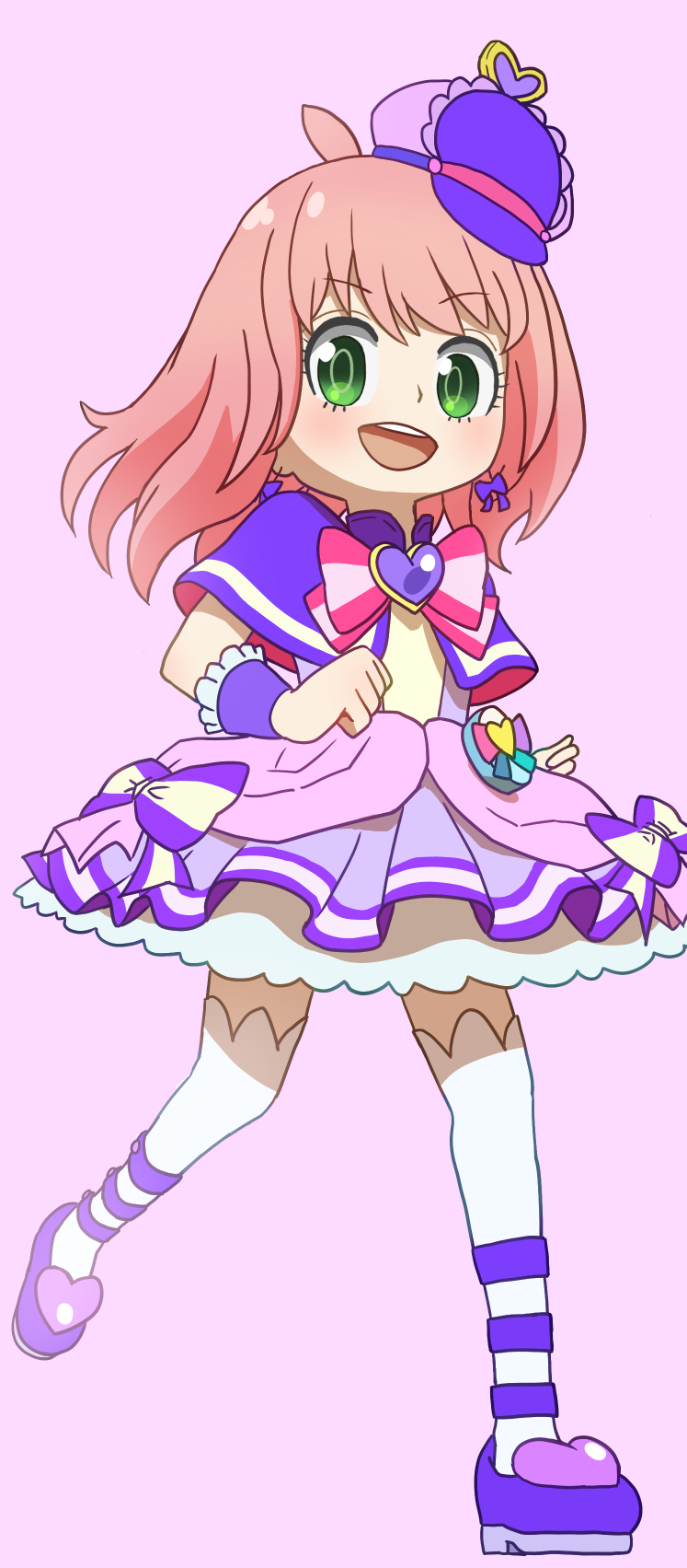 anya, cure friendy, and tanezaki atsumi (precure and 2 more) drawn by enotsumuri