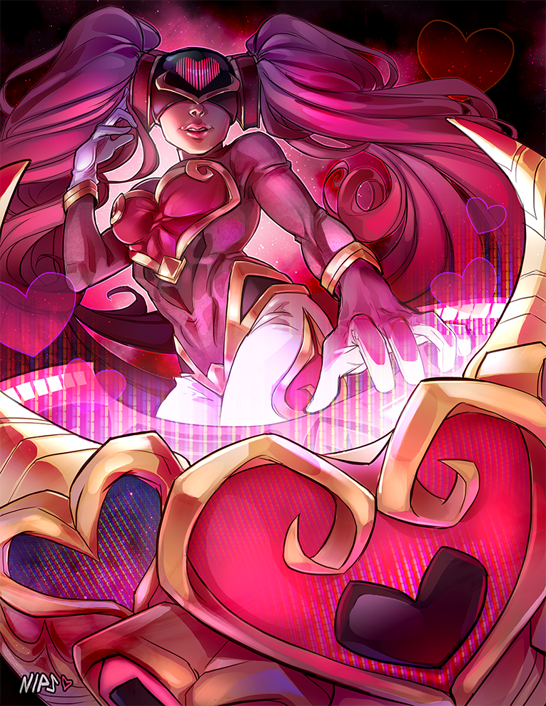 sona, dj sona, and sweetheart sona (league of legends) drawn by nips_(ohnips)