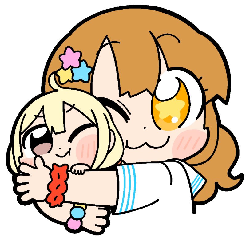 futaba anzu and moroboshi kirari (idolmaster and 1 more) drawn by bkub