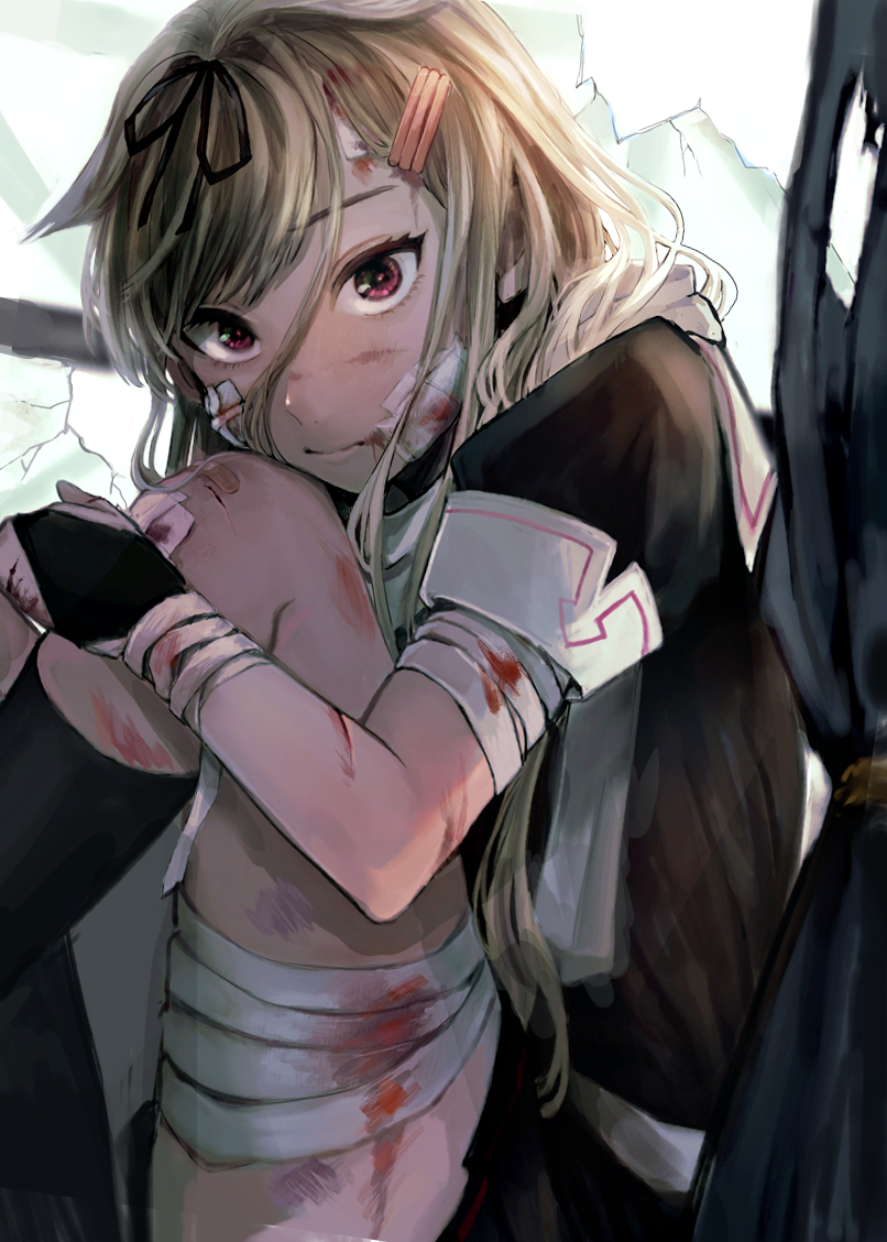 yuudachi and yuudachi kai ni (kantai collection) drawn by hagioshi