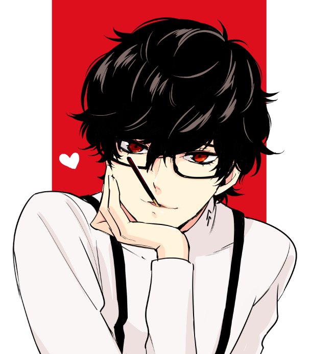 amamiya ren (persona and 1 more) drawn by hiokirasu
