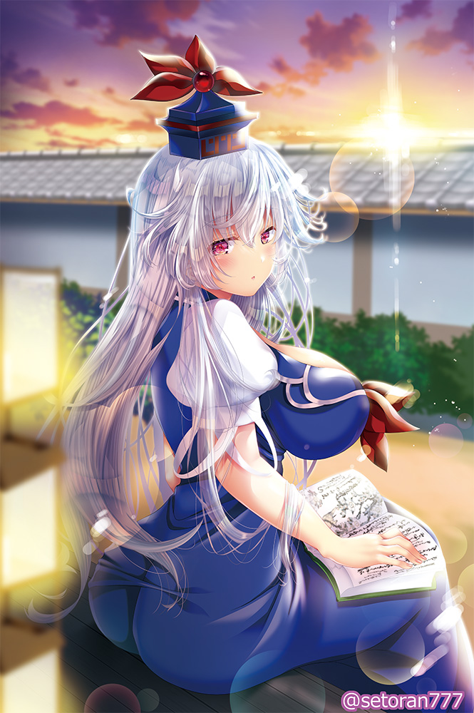 kamishirasawa keine (touhou) drawn by pekopokox