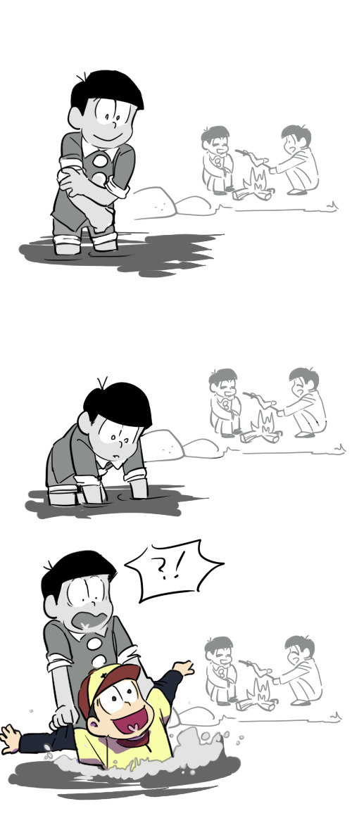 matsuno jyushimatsu (osomatsu and 1 more) drawn by bbrangka