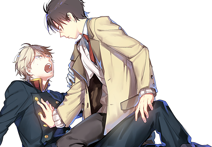 slaine troyard and kaizuka inaho (aldnoah.zero) drawn by takaraizu