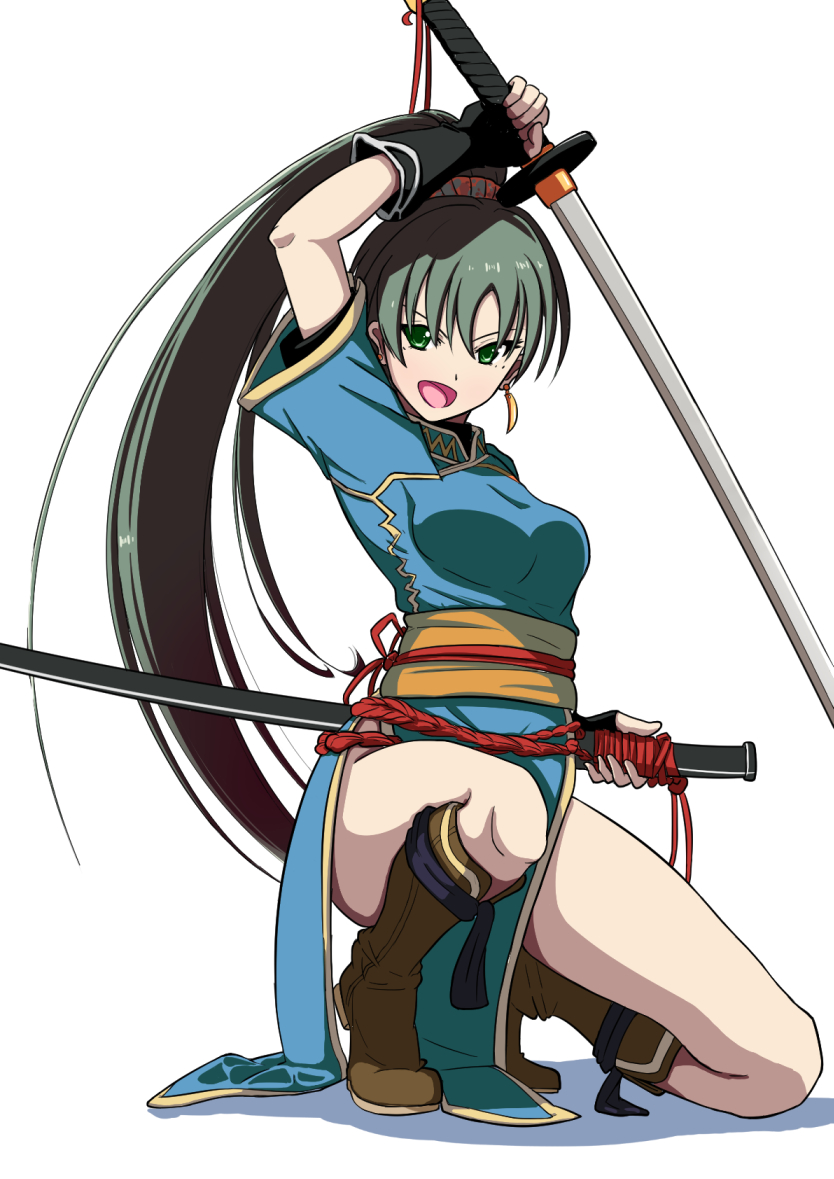 lyn (fire emblem and 1 more) drawn by boo_cipher