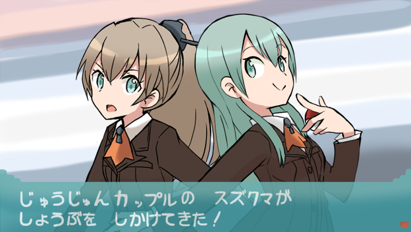 suzuya, kumano, and lass (kantai collection and 2 more) drawn by satoshi_(peso727)
