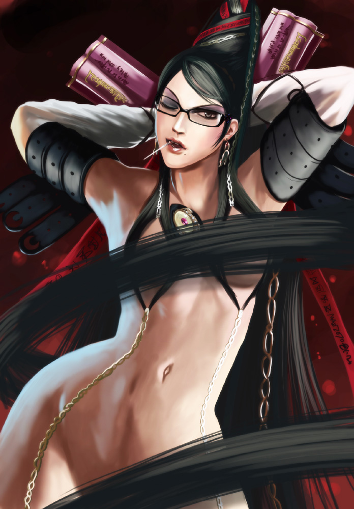 bayonetta (bayonetta and 1 more) drawn by mazjojo