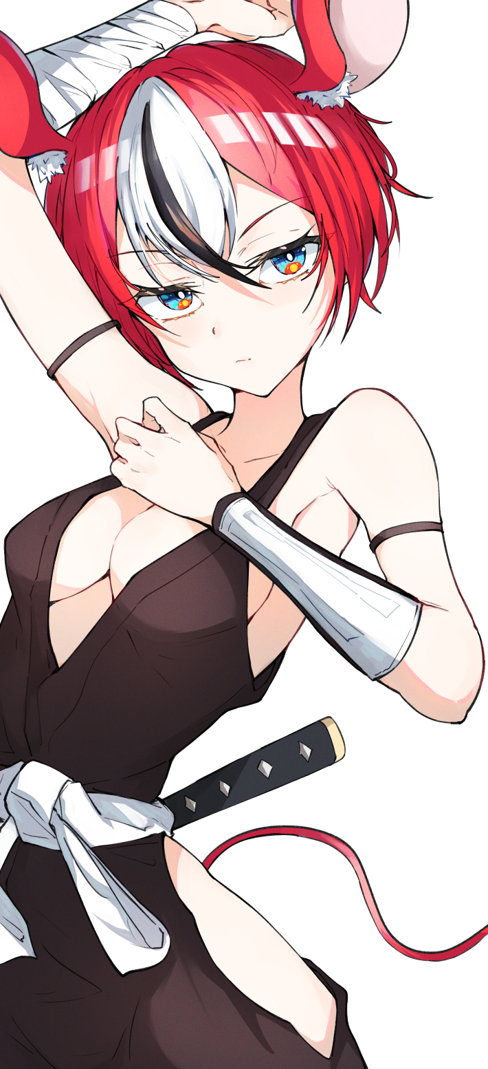 hakos baelz (hololive and 1 more) drawn by sakiya_(sak1_01)