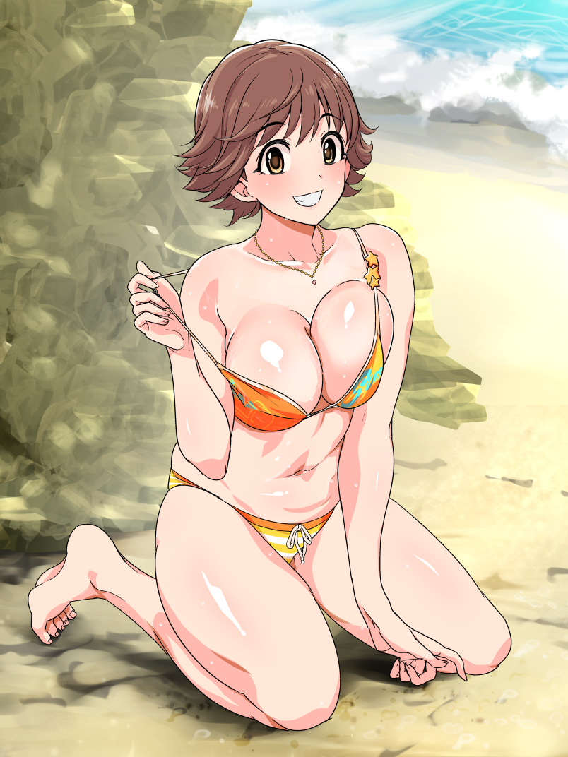 honda mio (idolmaster and 1 more) drawn by kashiwagi_tatsuya