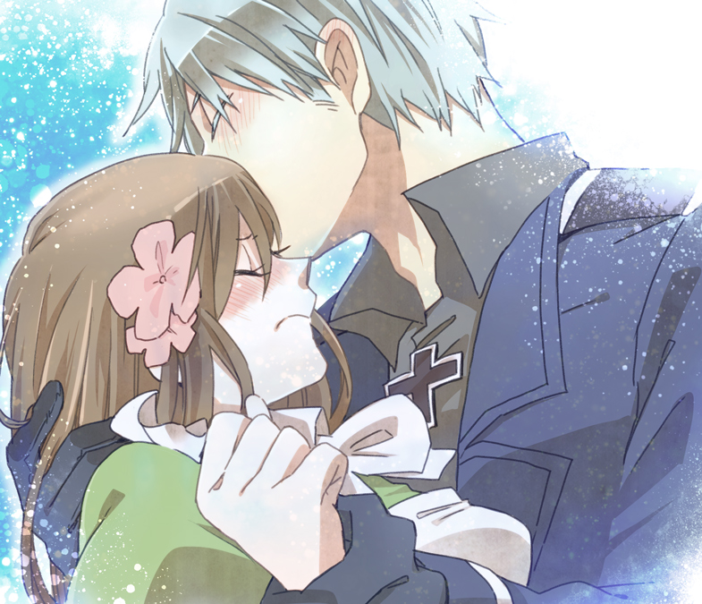 prussia and hungary (axis powers hetalia) drawn by kotobuki_(mangakoubou_wish)