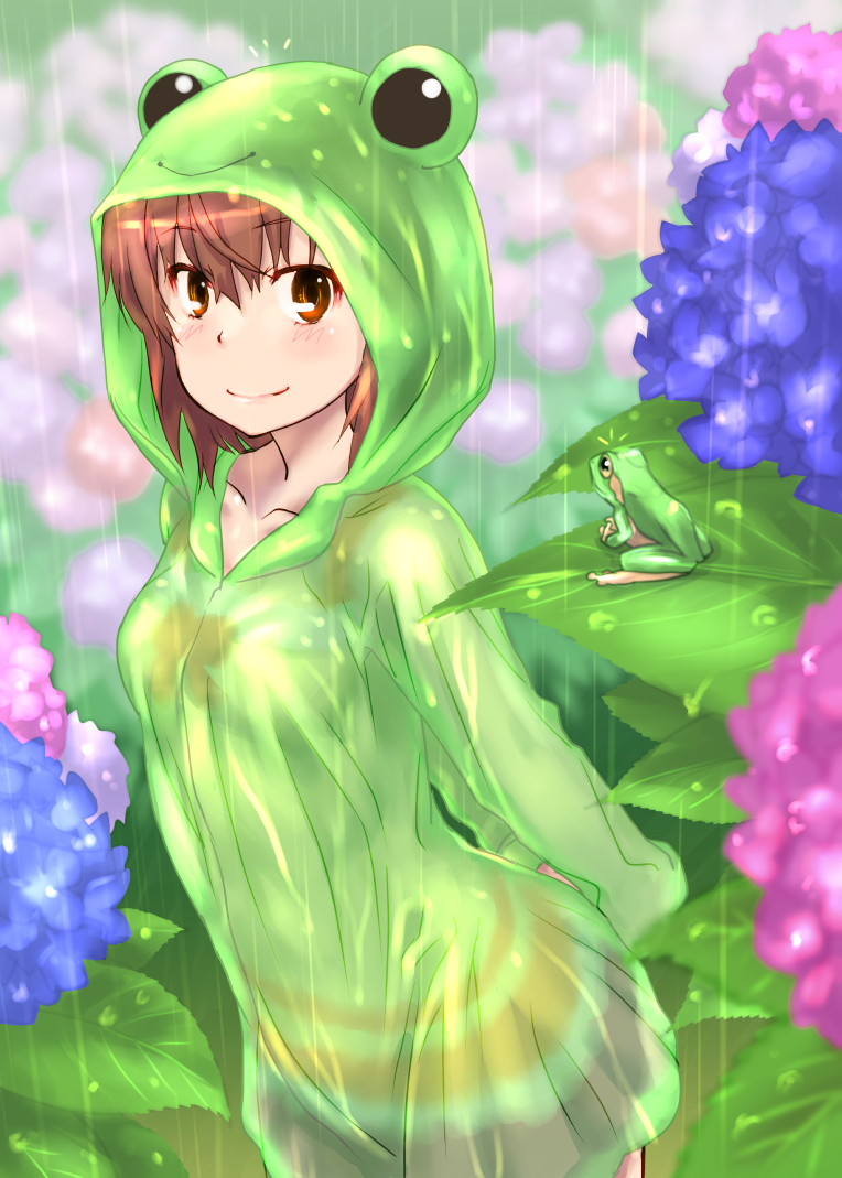 misaka mikoto and gekota (toaru majutsu no index and 1 more) drawn by raika9