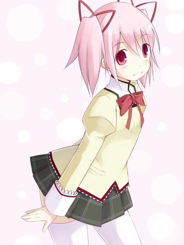 kaname madoka (mahou shoujo madoka magica) drawn by kuro_(be_ok)