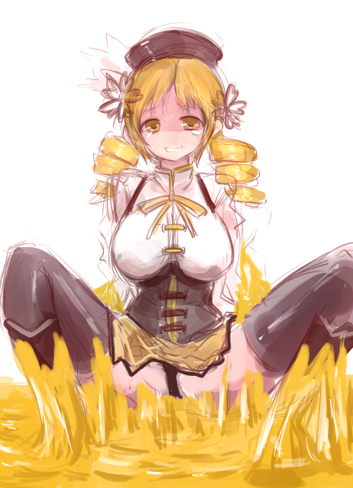 tomoe mami (mahou shoujo madoka magica) drawn by hal360