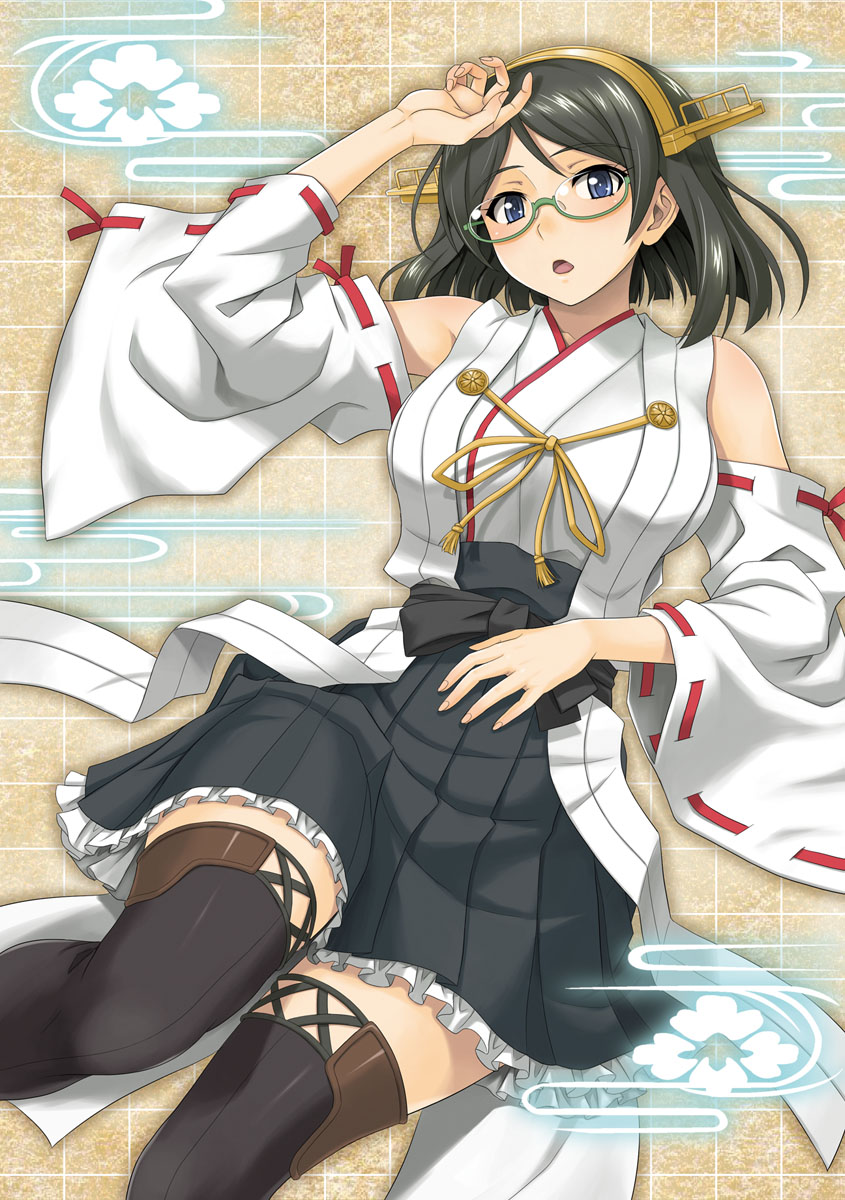 kirishima (kantai collection) drawn by hida_tatsuo