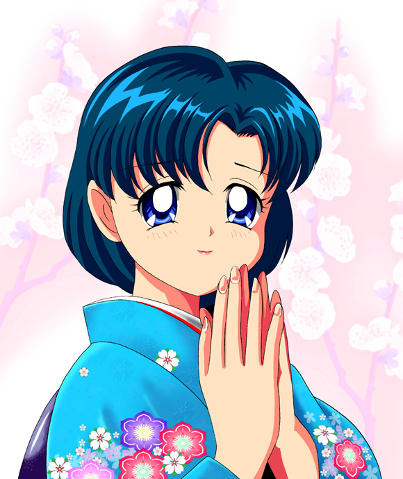 mizuno ami (bishoujo senshi sailor moon) drawn by pirochi