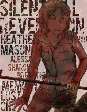 heather mason (silent hill 3 and 1 more) drawn by mmy-r