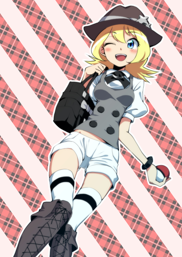 serena (pokemon and 1 more) drawn by hakkaku_shikimi