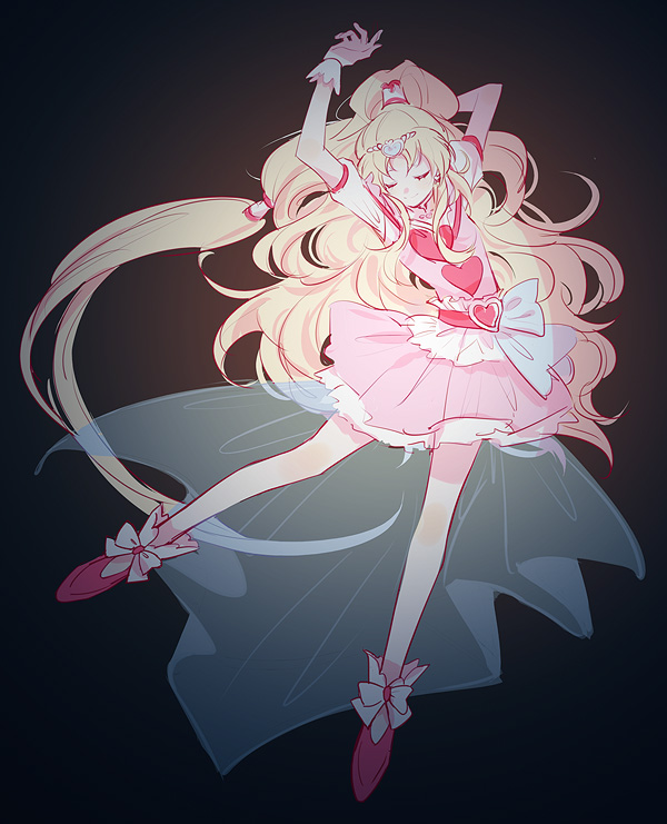 hug-tan and cure tomorrow (precure and 1 more) drawn by heke
