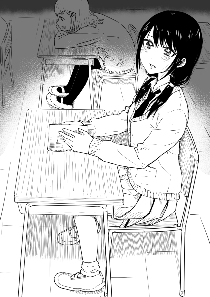 tamura yuri and minami koharu (watashi ga motenai no wa dou kangaetemo omaera ga warui!) drawn by asadafa