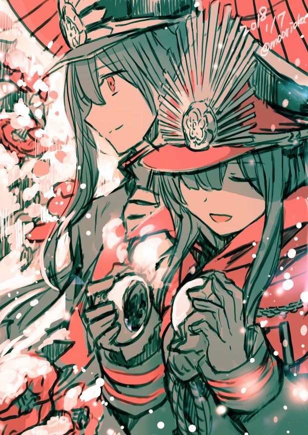 oda nobunaga and oda nobukatsu (fate and 1 more) drawn by rioka_(southern_blue_sky)
