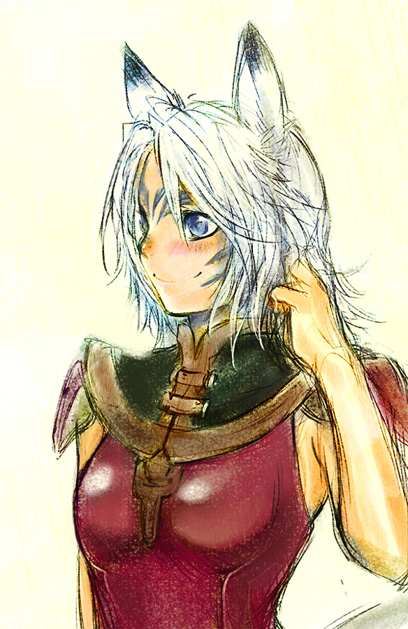 adventurer (final fantasy and 1 more) drawn by doraeshi