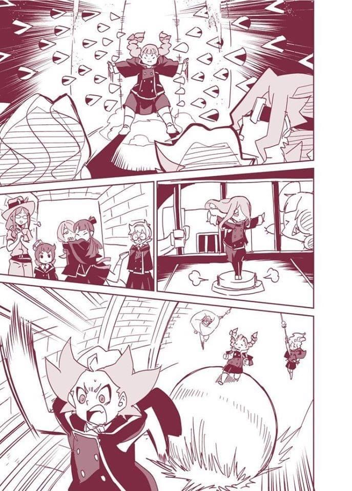 kagari atsuko, sucy manbavaran, lotte jansson, amanda o'neill, ursula charistes, and 2 more (little witch academia and 2 more) drawn by mr.adelie