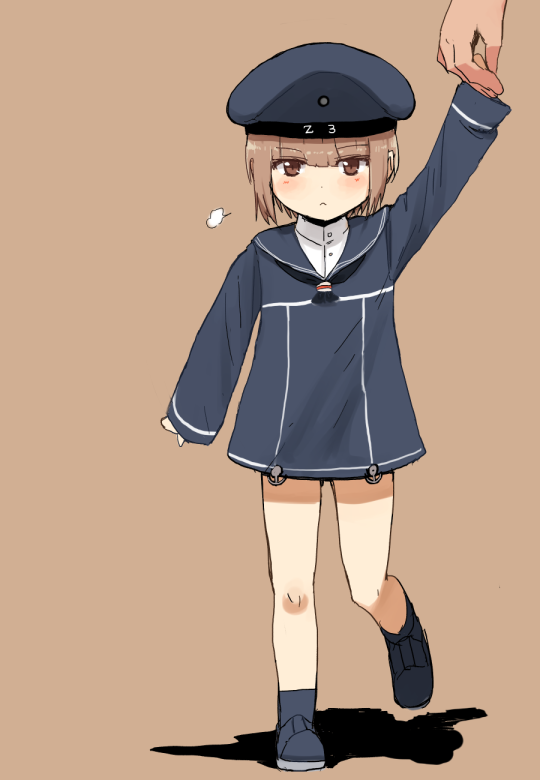 z3 max schultz (kantai collection) drawn by tebukuro_withana