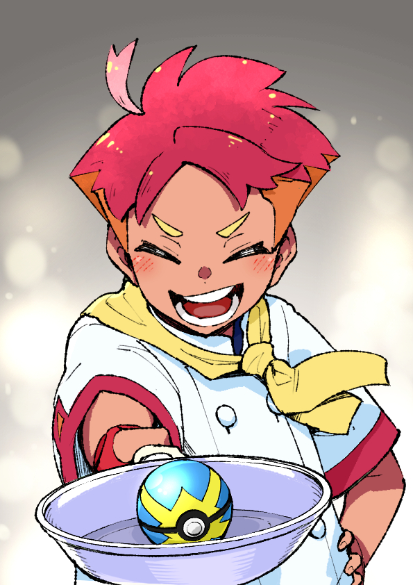 crispin (pokemon and 1 more) drawn by gomomo00