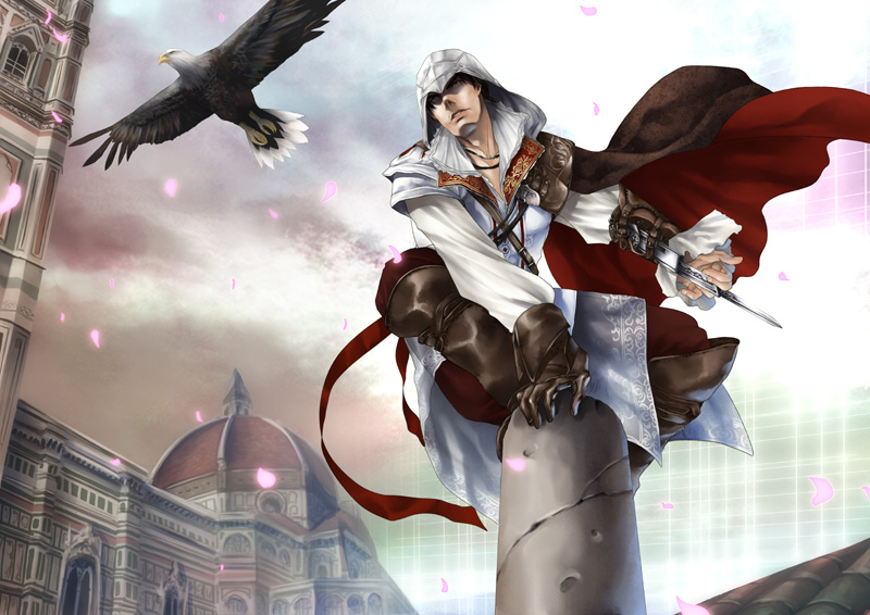 ezio auditore da firenze (assassin's creed and 1 more) drawn by veszely