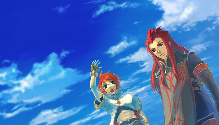 luke fon fabre and asch (tales of and 1 more) drawn by wataame_(green_tea)