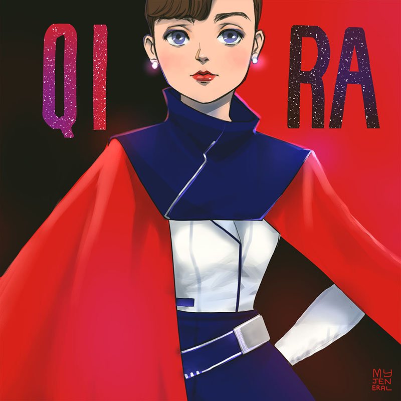 qi'ra (star wars and 1 more) drawn by myjenerals