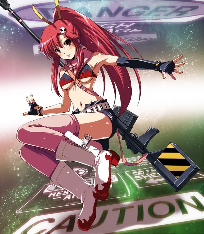 yoko littner (tengen toppa gurren lagann) drawn by matsuzaki_yutaka
