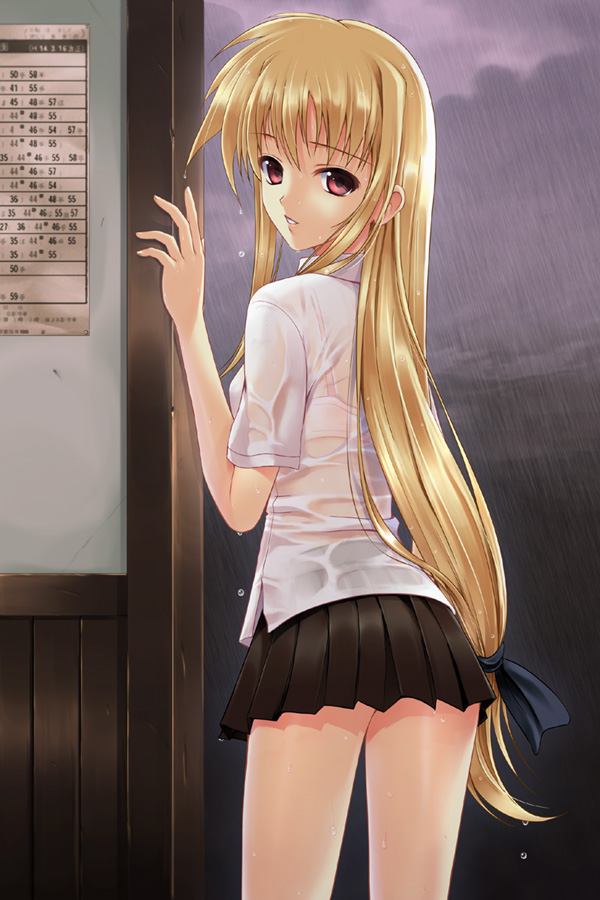 fate testarossa (lyrical nanoha and 2 more) drawn by 40010prototype