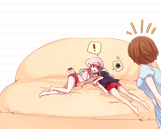 matoi ryuuko, mankanshoku mako, and jakuzure nonon (kill la kill) drawn by chim