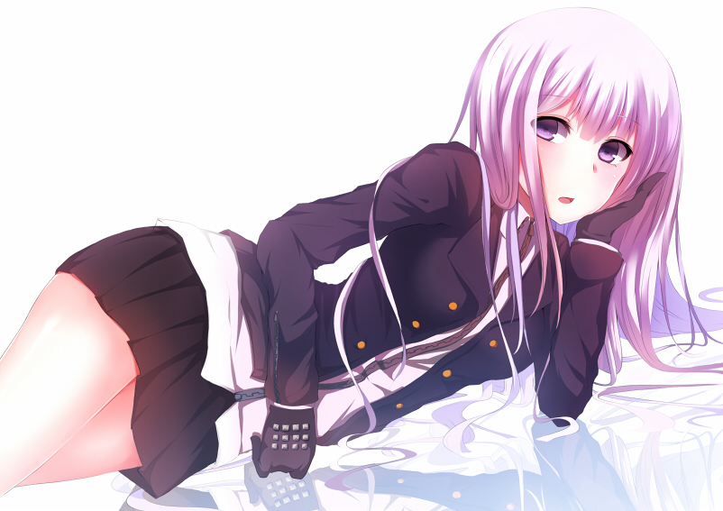 kirigiri kyoko (danganronpa and 1 more) drawn by suteba_(grzjkbhgf)