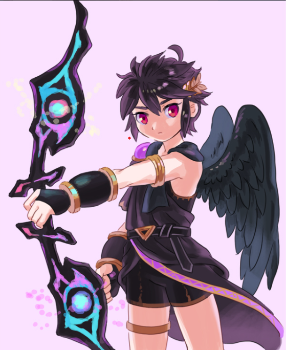 dark pit (super smash bros. and 2 more) drawn by nopepe