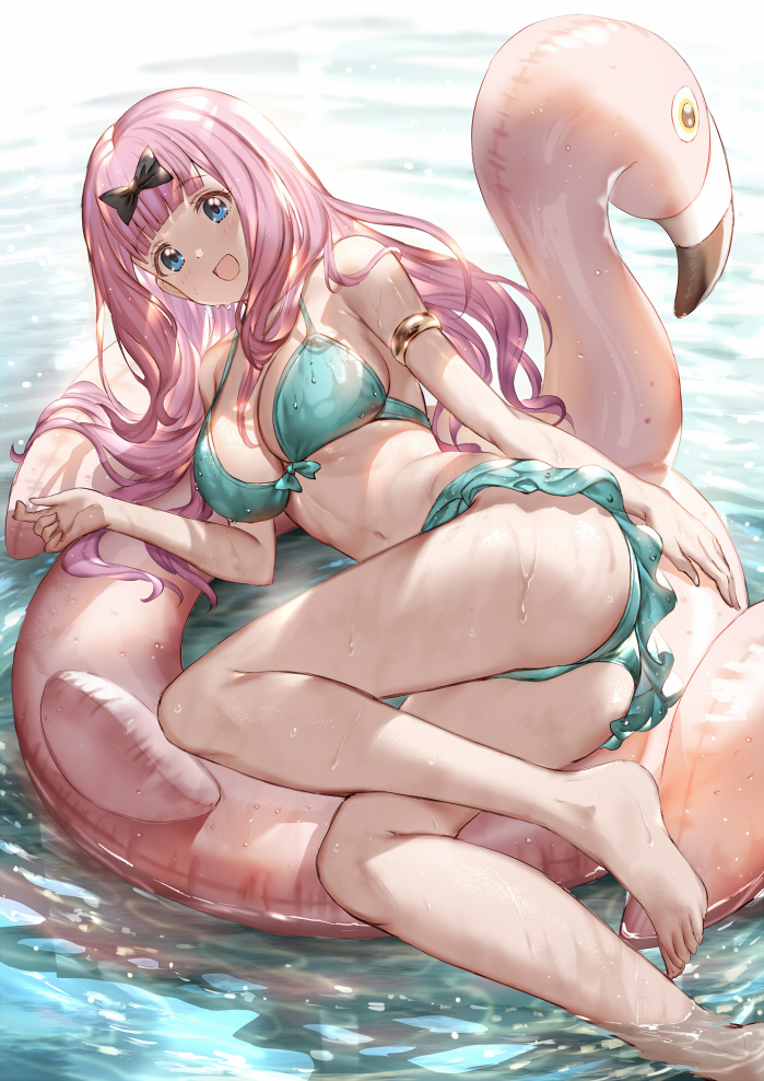 fujiwara chika (kaguya-sama wa kokurasetai ~tensai-tachi no renai zunousen~) drawn by 77gl