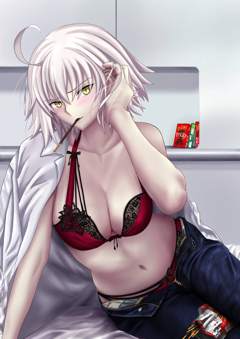 jeanne d'arc alter (fate and 1 more) drawn by harukey