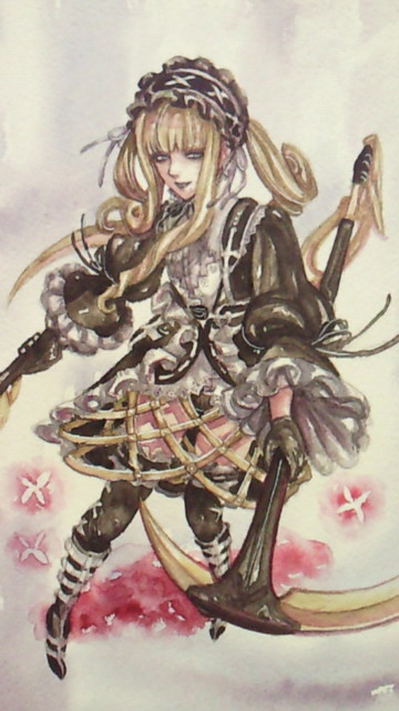 margaret moonlight (no more heroes) drawn by morito_leaf9