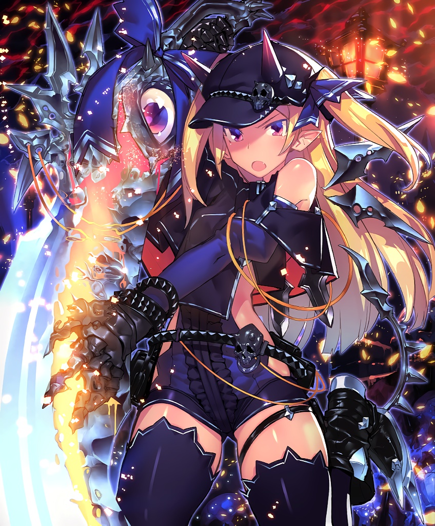 demon eater (shingeki no bahamut and 1 more) drawn by kanjy00u
