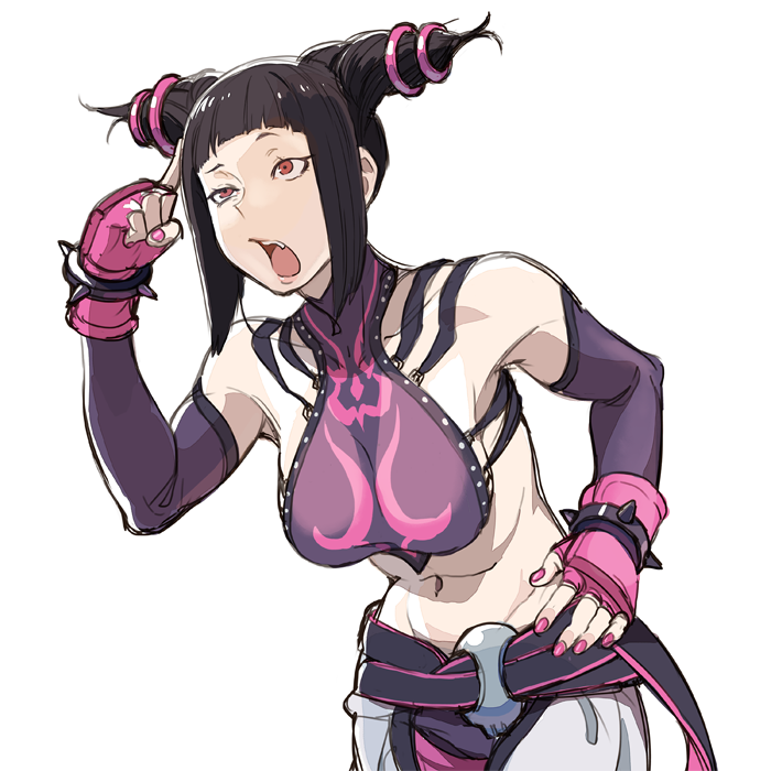 han juri (street fighter and 1 more) drawn by kirusu