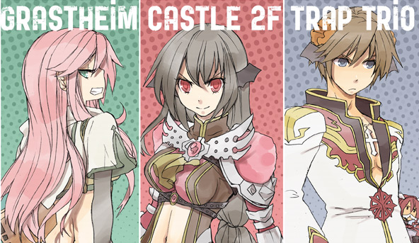 high priest, hunter, and rune knight (ragnarok online) drawn by lala_(sputnik)