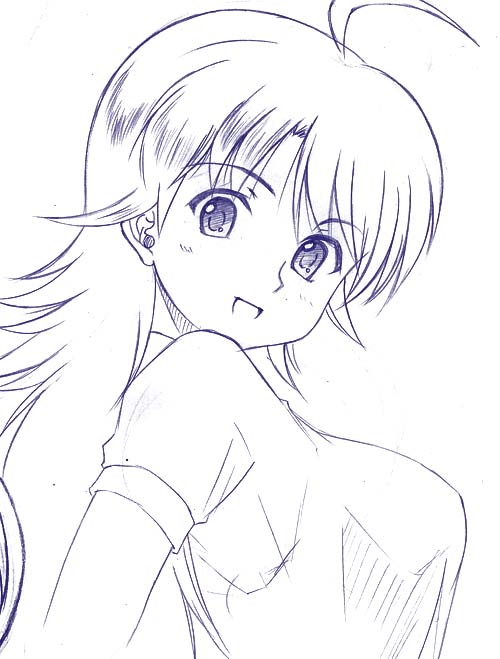 hoshii miki (idolmaster and 1 more) drawn by rikumoto_yoshiyuki