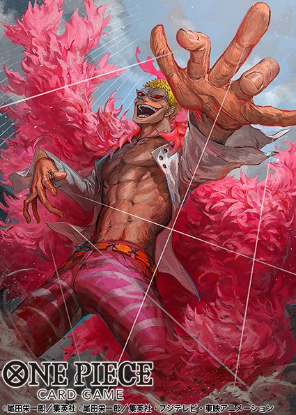 donquixote doflamingo (one piece and 1 more) drawn by egawa_akira
