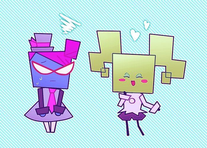mimi and nastasia (mario and 2 more) drawn by chiimako