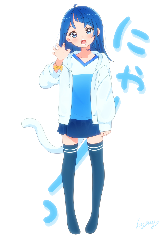 sora harewataru (precure and 1 more) drawn by kyanos_(b_0000ff)